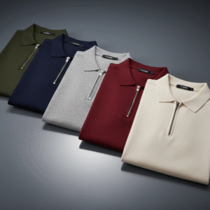 Modern Edge Half-Zip Polo Pack