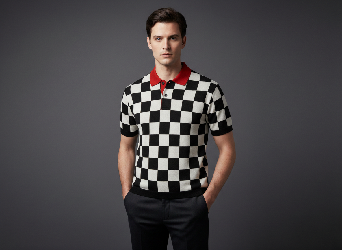 Signature 5 Pattern Polo Set - Image 3